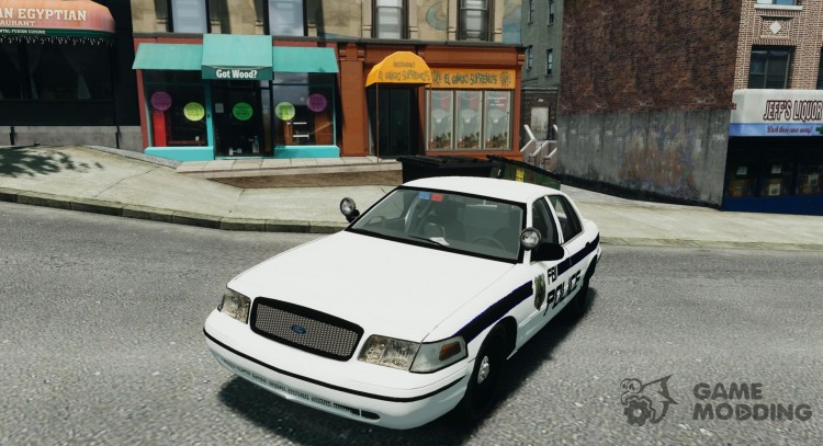 Ford Crown Victoria FBI, policía de 2003 para GTA 4