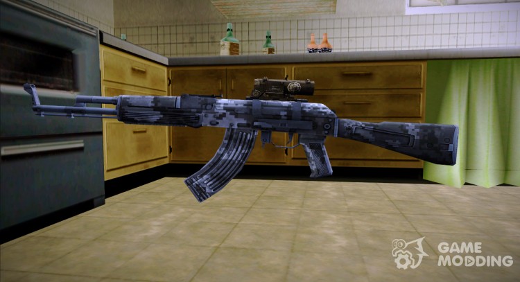 AK-103 City of Warface for GTA San Andreas