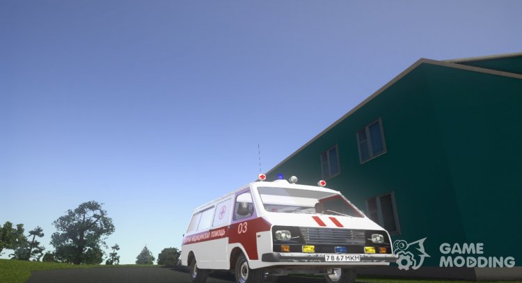 RAF 2914 Ambulance for GTA San Andreas