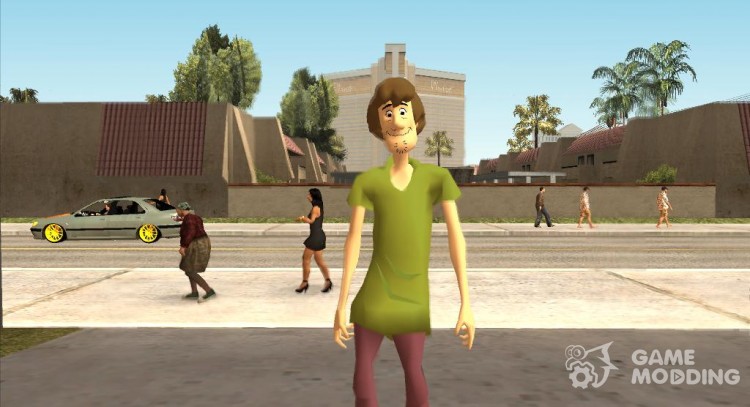 Шегги (Scooby Doo) para GTA San Andreas