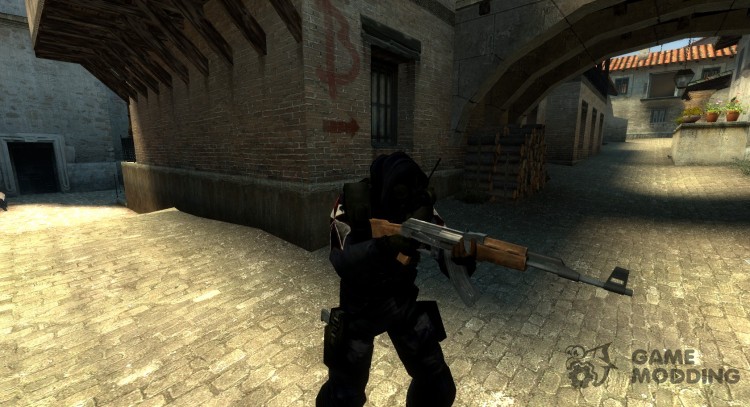 Paraguas Corp SAS(with hood up and gloves) para Counter-Strike Source