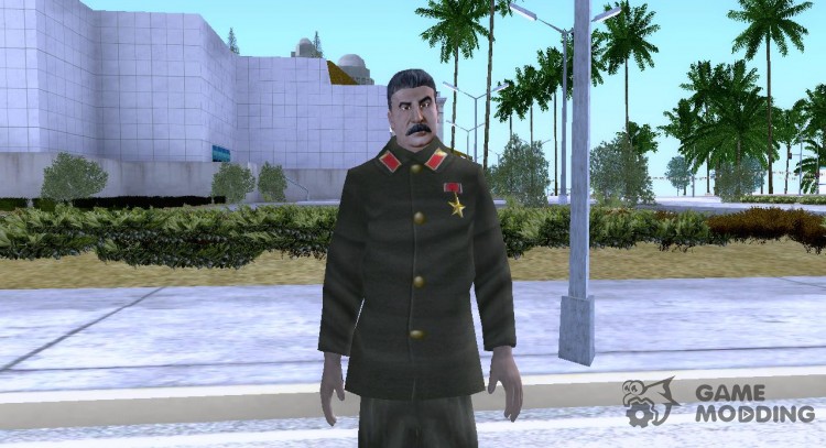 Сталин (без фуражки) для GTA San Andreas