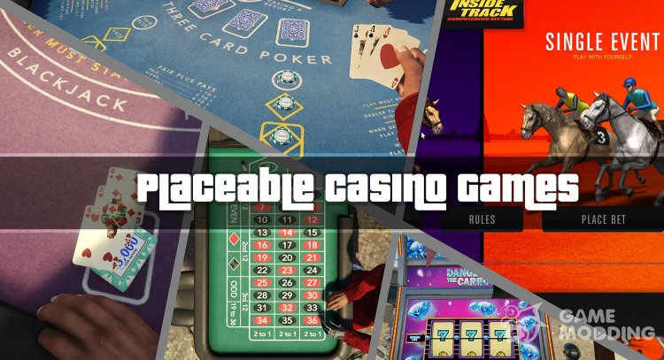 Placeable Casino Games 2.0 (SHVDN3 Patch) for GTA 5