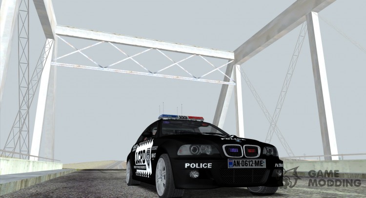 Bmw M3 E46 Police for GTA San Andreas