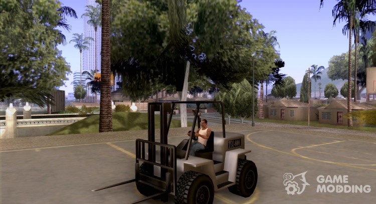 Forklift extreem v2 for GTA San Andreas