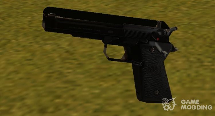 Beretta M92F Military Model for GTA San Andreas