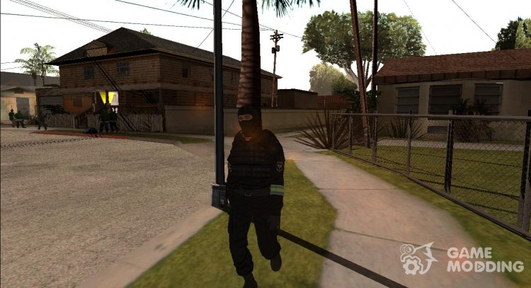 Policía antidisturbios en forma de nuevo modelo para GTA San Andreas