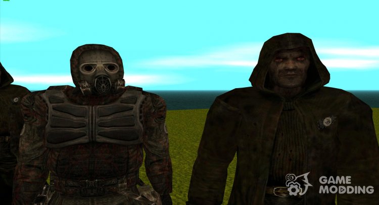 Grouping Harbingers of ejection from S.T.A.L.K.E.R for GTA San Andreas