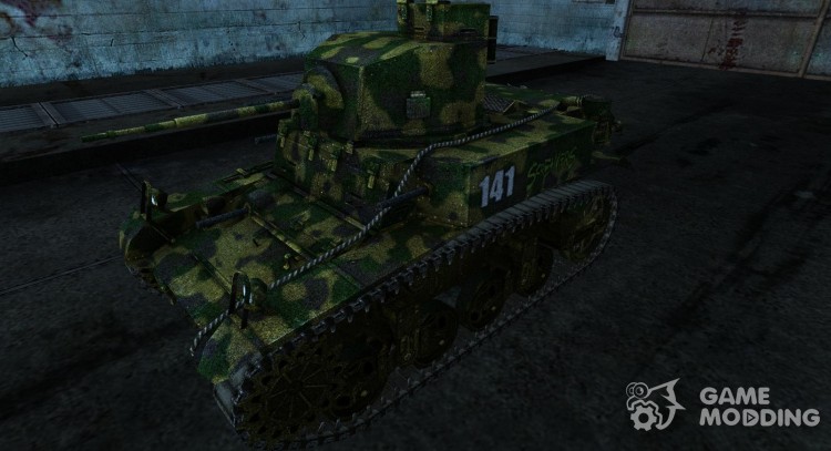 Шкурка для M3 Stuart для World Of Tanks