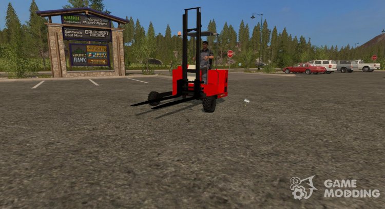 KST Forklift version 2.4.7 for Farming Simulator 2017