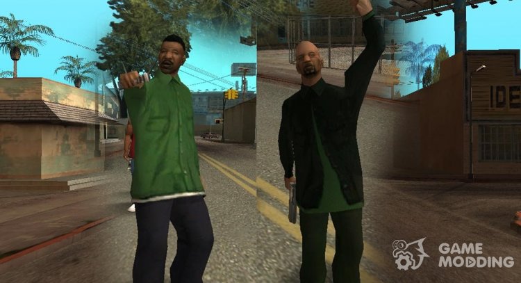 BETA 2 dude gang (Restore) for GTA San Andreas
