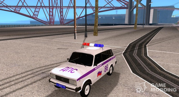 VAZ-2104 DE LA POLICA DE TRFICO para GTA San Andreas