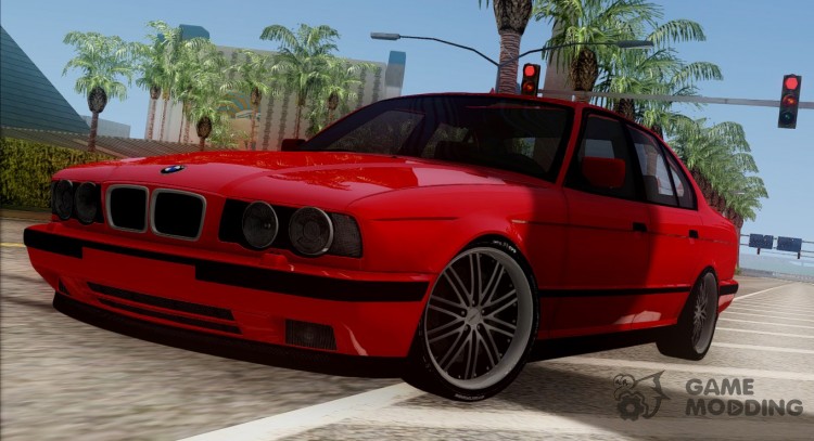 El BMW M5 E34 BUFG Edition (Full 3D) para GTA San Andreas