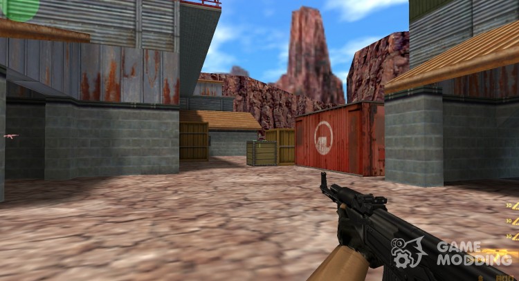 NEGRO HD AK-47 para Counter Strike 1.6