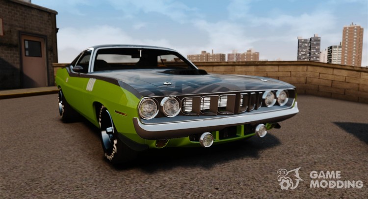 Plymouth Cuda 1971 [EPM] Mopar para GTA 4