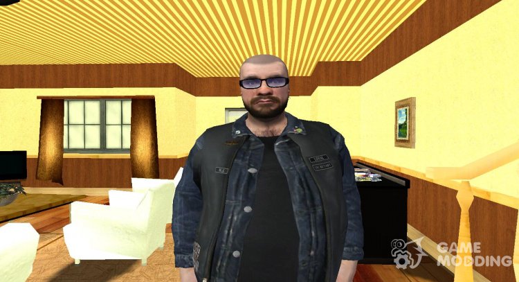 Brian Jeremy from GTA The Lost and Damned для GTA San Andreas