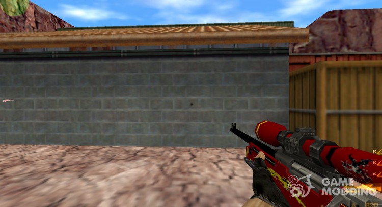 Red Dragon AWP for Counter Strike 1.6