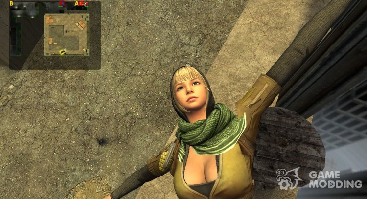 Mila from CS Online 2 for Counter-Strike Source