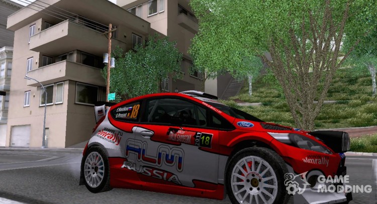 Ford Fiesta RS WRC ALM Russia для GTA San Andreas