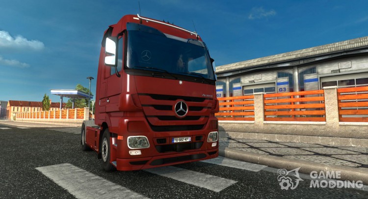 Mercedes-Benz Actros MP3 rework v.1.1 для Euro Truck Simulator 2