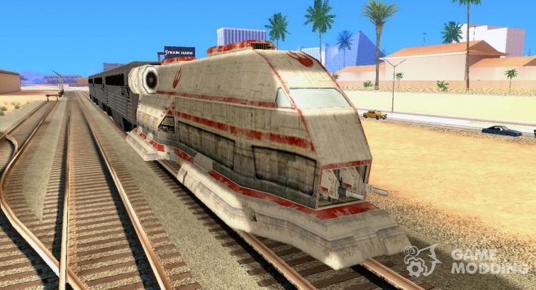 Un buen tren de Star Wars para GTA San Andreas