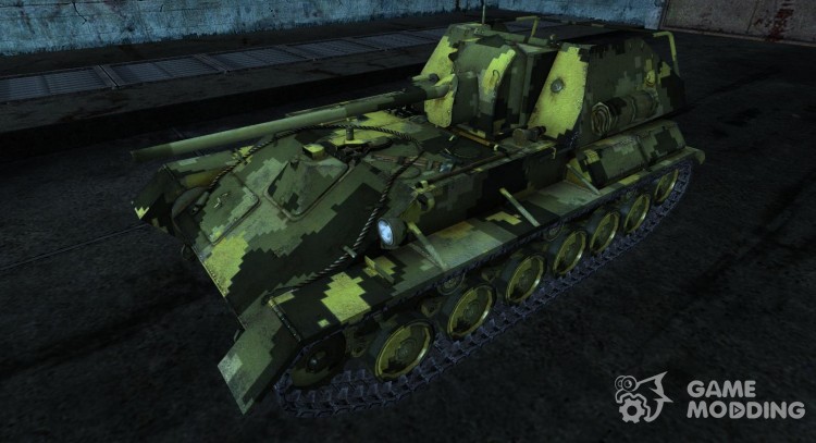 Skin for Su-76 for World Of Tanks