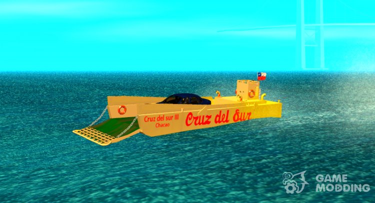 Transbordador Cruz Del Sur III v2 para GTA San Andreas