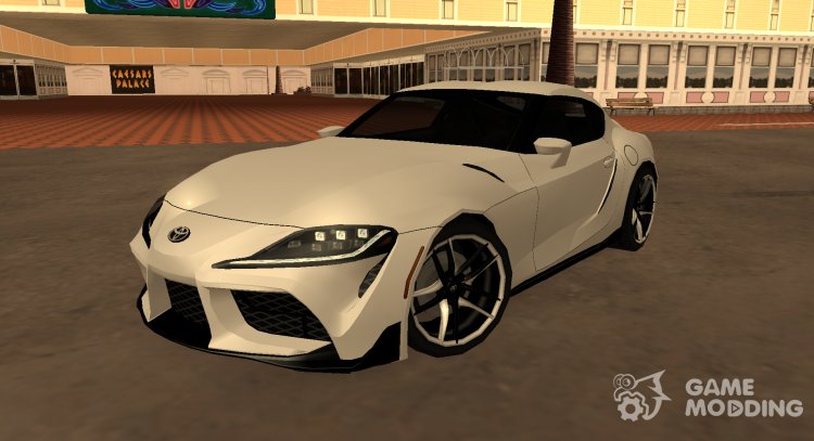 2019 Toyota GR Supra (A90) Low Poly for GTA San Andreas