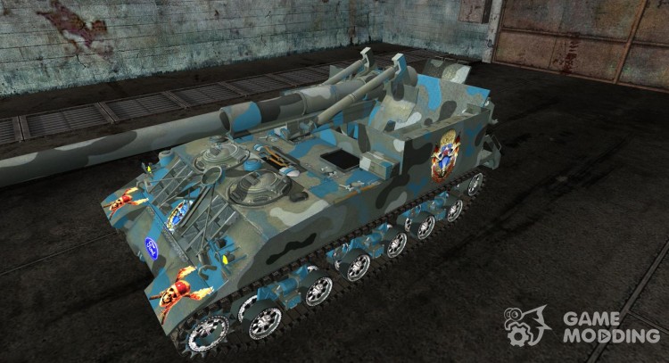 Skin for M40M43 for World Of Tanks