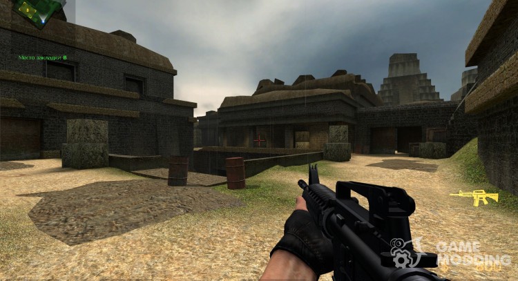 M.H.D M4A1 Version 3 + Hac0vs Animations for Counter-Strike Source