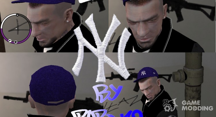 Кепка New York Yankees для GTA 4