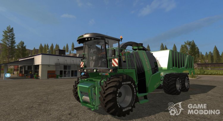 Krone BIG X 1100 для Farming Simulator 2017