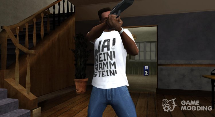 Ja! Nein! Rammstein T-Shirt para GTA San Andreas
