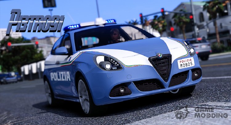 Alfa Romeo Giulietta Polizia (ELS) for GTA 5