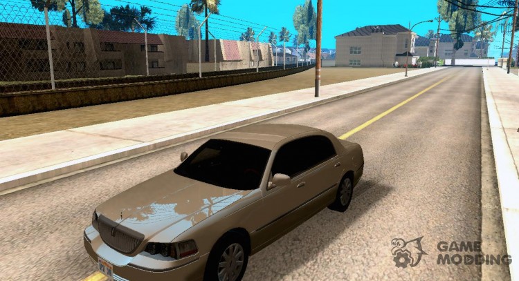 Lincoln Towncar Secret Service para GTA San Andreas