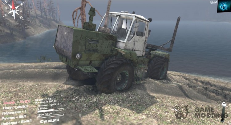 HTZ t-150 k timber carrier for Spintires 2014