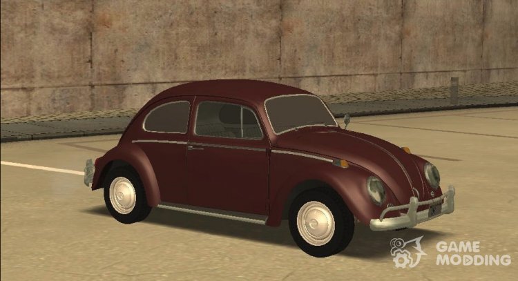 Volkswagen Beetle 1300cc 1964 (Low Poly) для GTA San Andreas