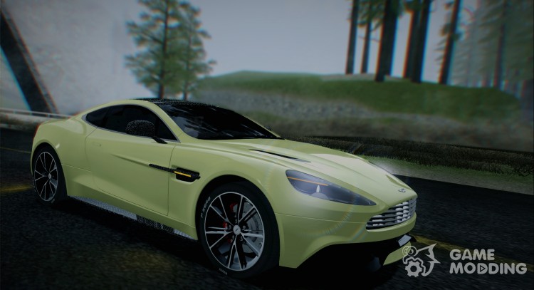 El Aston Martin Vanquish 2013 Road version para GTA San Andreas