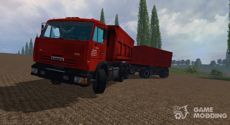 Kamaz 65115 para Farming Simulator 2015
