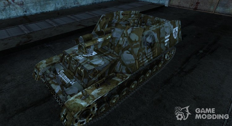 Hummel 03 for World Of Tanks