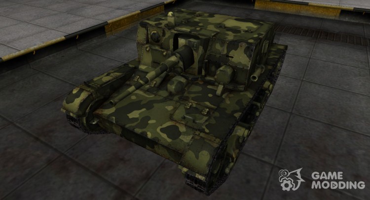 Скин для АТ-1 с камуфляжем для World Of Tanks