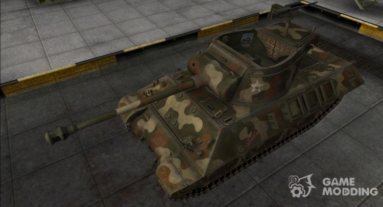 The skin for the M36 Slugger for World Of Tanks