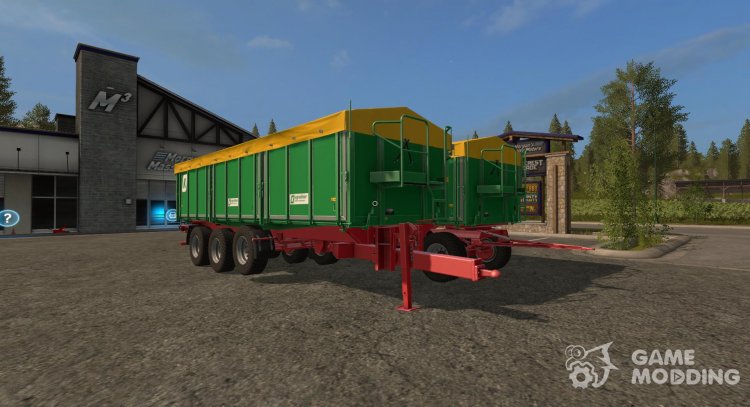 Pak remolques Kroger Agroliner versión 1.0.0.0 para Farming Simulator 2017