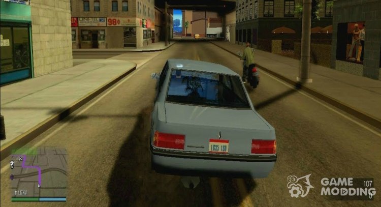 Realistic driving physics for GTA San Andreas