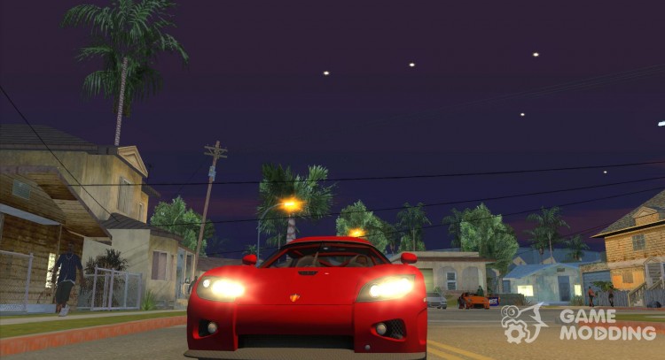 IV High Quality Lights Mod v2.2 для GTA San Andreas