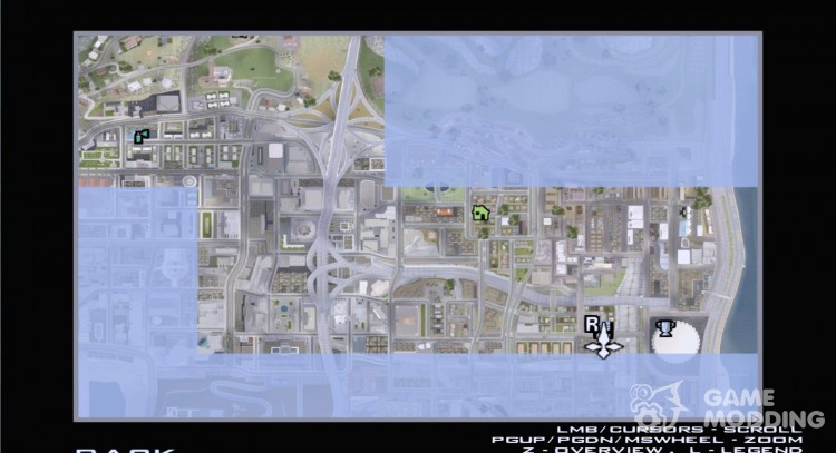 Detailed Map and Radar Mod для GTA San Andreas