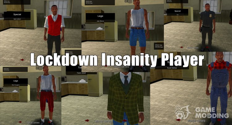Lockdown Insanity Player для GTA San Andreas