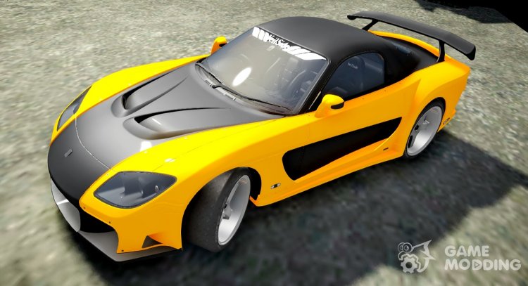 1993 Mazda RX7 Veilside Fortuna Fast and Furious Tokyo Drift para GTA San Andreas