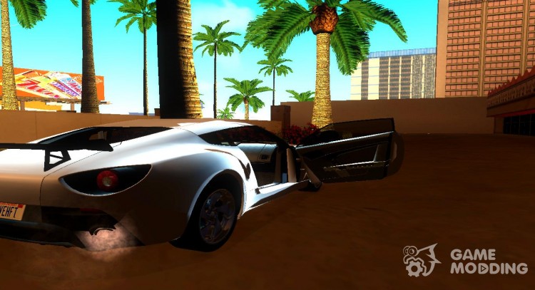 Pak hyper cars and sports cars for GTA San Andreas