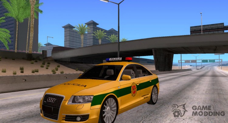 Audi A6 Policija Was for GTA San Andreas